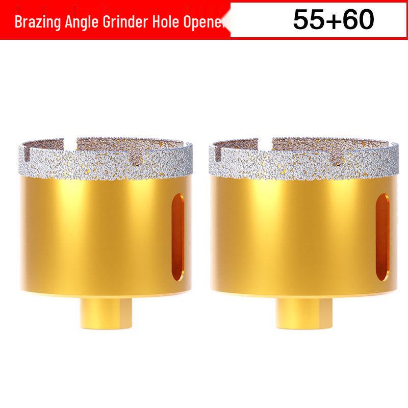 Dual-Purpose Angle Grinder Drill Bit for Porcelain, Granite, and Vitrified Tiles