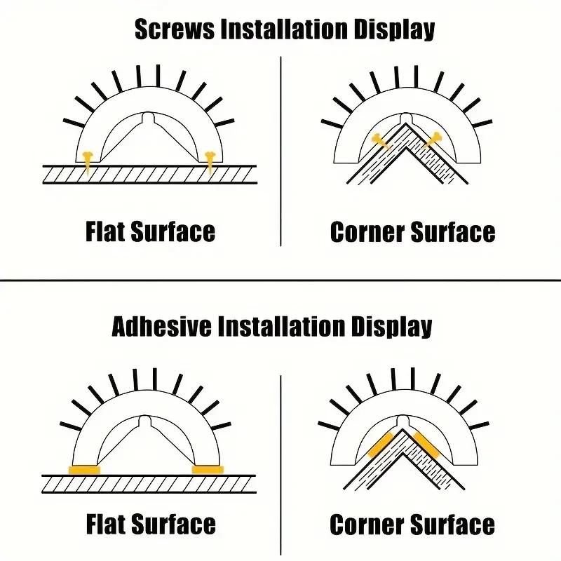 1PC Cat Scrubs Cat Comb Massage Brush Corner Itch Relief Silicone Pet Products Cat Accessories Pet