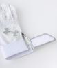 UA Clean Up Batting Gloves Silver YLG [Under Armour] White/Metallic Silver/Metallic