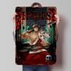 Placa de Lata Poster de Personagem do Jogo Hades Arte de Parede Personalizada Placas de Metal Retro Vintage para Man Cave Sala de Jogos Decoração Aconchegante