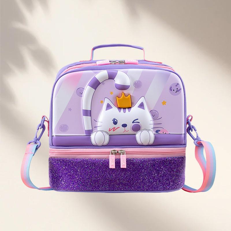 Kinder Cartoon Isoliertische Lunchtasche Eva Material Für Schulkinder Tragbarer Essensbehälter