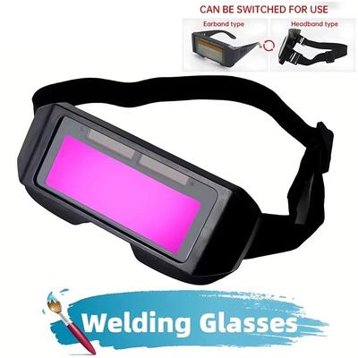Large View Welding Goggles 5 Protective Sheets Safety Eyes Shield Brazing Eyewear  Worker