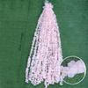 5Pcs Simulated Orchid String Wedding Ceiling Flower Rattan, for Outdoor Patio Garden Living Room Wall Hanging Decoratio