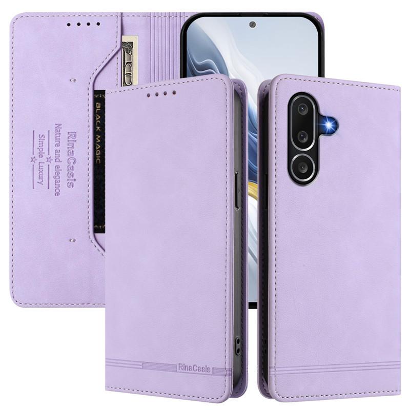 Kožené Retro Proti krádeži Peněženka Flipové Pouzdro na Pro Samsung Galaxy M56 M36 M06 M16 M55 M35 M15 M05 M04 M34 M54 M14 5G Kryt na telefon