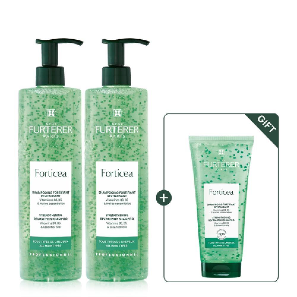 Rene Furterer Forticia Shampoo 600ml Duo + Forticia Shampoo 200ml
