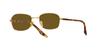 RB3690 Sunglasses In Brown with Contrast Enhancement Polarized Size 54 Ray-Ban Arista/Chromance/Crystal Lenses,
