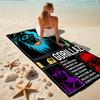 1Pc Gorillaz Virtual Band Evolution Beach Towel Quick Dry Multiuse For Beach Pool Gym Yoga Home Travel Christmas Halloween Xmas Gift N187