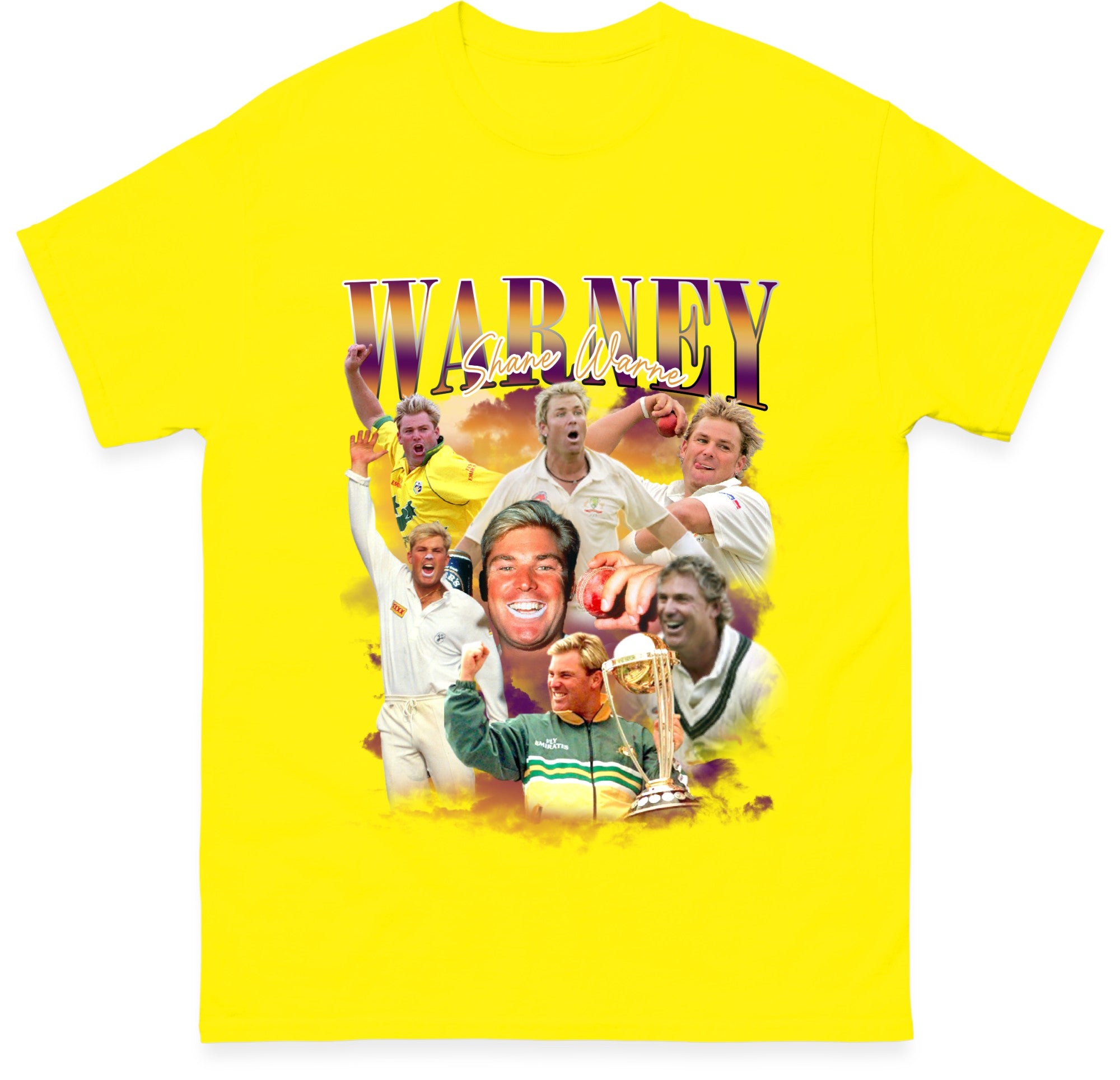 Shane Warne Bootleg kids T Shirt 160