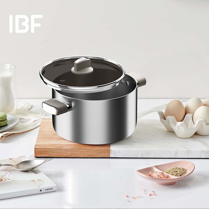 Aibofei 24CM 316 Stainless Steel Multi-Layer Soup Pot