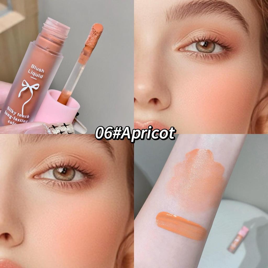 Liquid Blush SHAQINUO Natural Low Saturation Water Light Sponge Brush Head Multi-purpose Blush Liquid