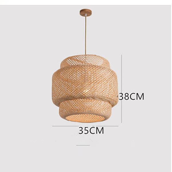 Bamboo chandelier restaurant cafe bamboo chandelier farmhouse style living room bedroom simple bamboo chandelier