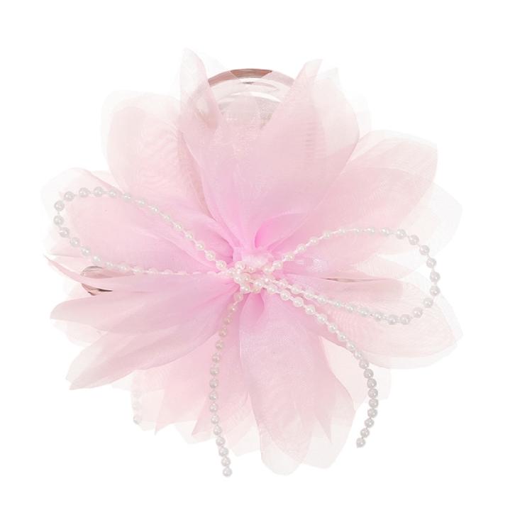

Breathable Mesh Hair Clip Hair Accessory Effortless Styling Solution Quick Morning Routine Essential For Students рожевий