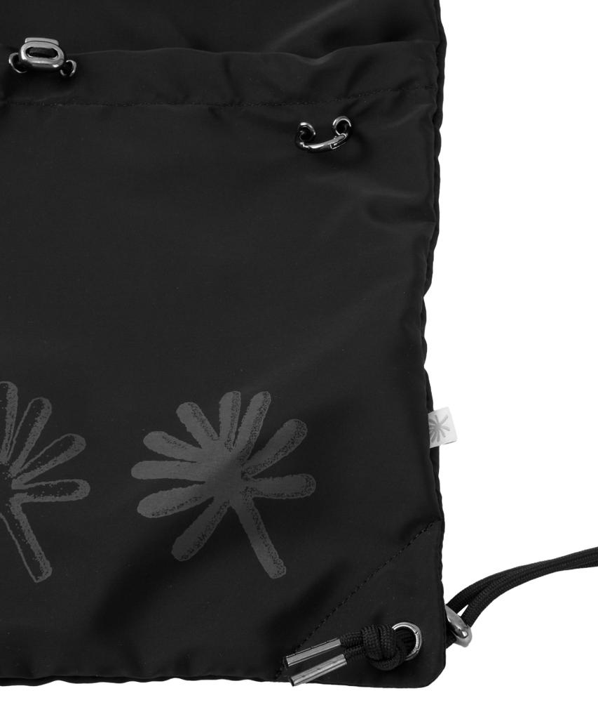 Dandel Dd Layer Symbol Gym Sack String Bag (Black)