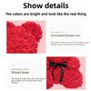 16*24cm Artificial Teddy Rose Multicolors Romantic Valentines Day Gift Girlfriend Women Anniversary Bear Flower Bear