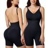 Kadın Karın Kontrol Shapewear Bodysuits Seksi V Yaka Bel U Dalma Mayoları Tankı Üstleri Bel Eğitmen Tam Vücut Şekillendirici Zayıflama İç Tulum