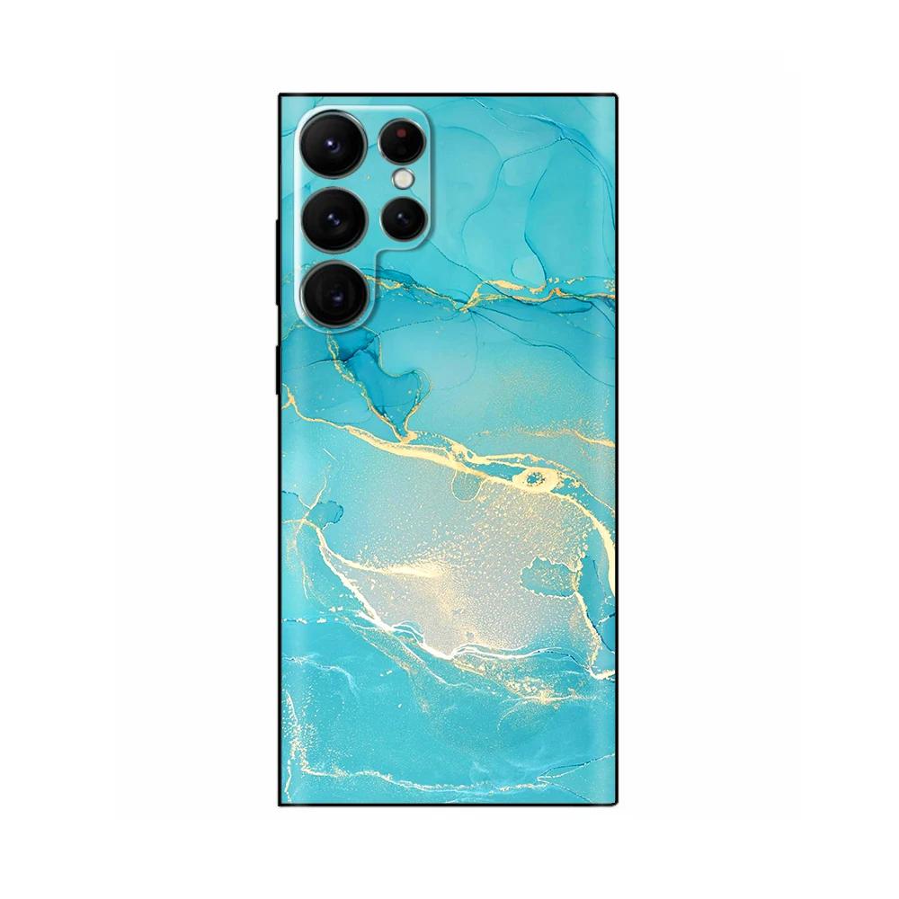 Für Samsung Galaxy S22 Ultra Hülle Abdeckung Für Samsung S23 Ultra S 23 Marmor Weiches Silikon Handyhülle S22Ultra S22 5G s 22 Funda