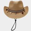 Style Straw Hat For Women Sun Protection Wide Brim Summer Beach Fashion Accessory