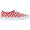 Vans Authentic Checkerboard Red Unisex Sneakers VN000EGAR30