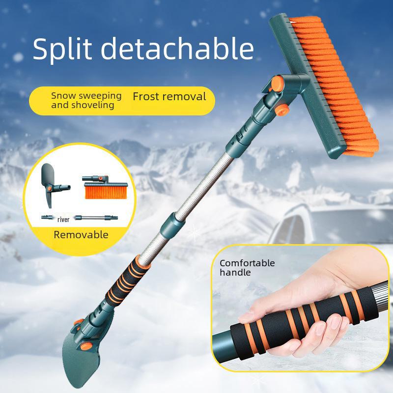 4-in-1 Multifunctional Car Snow Shovel & Ice Scraper