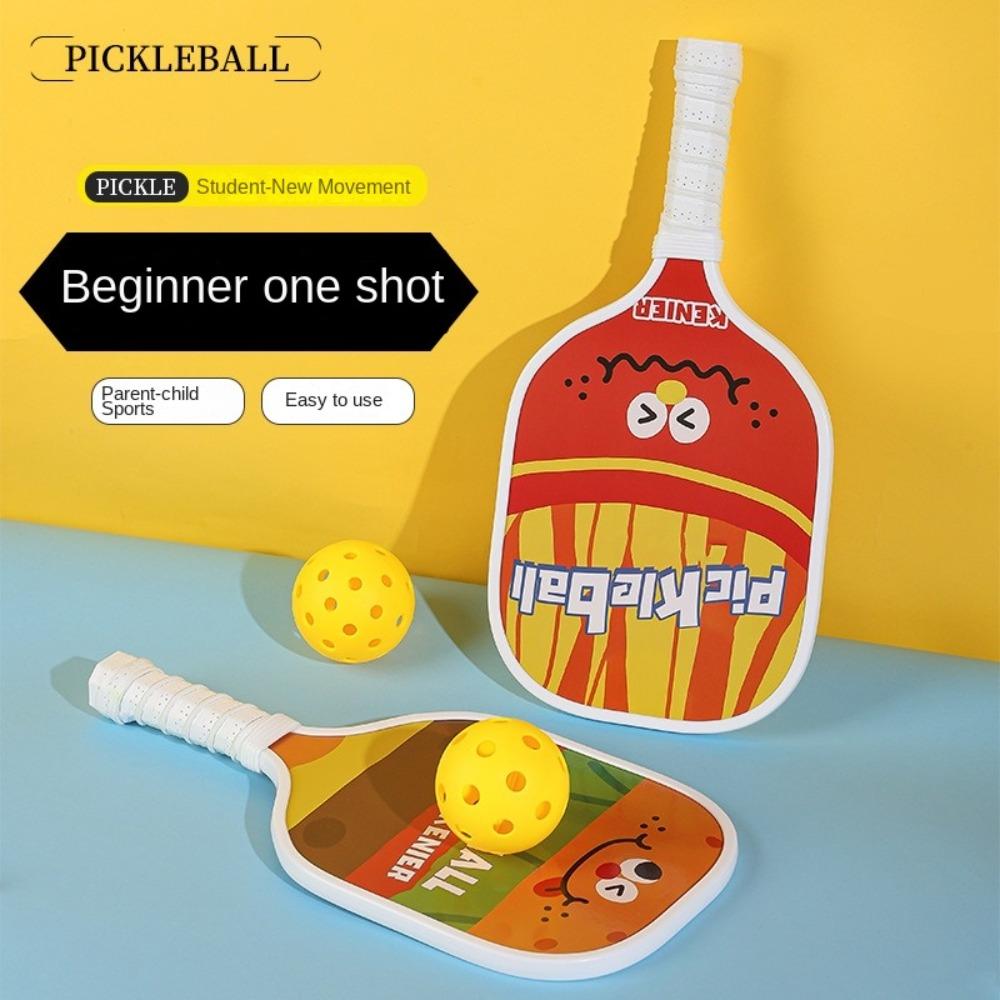 

2 Pickleball Racket Pickleball Paddles Set 4 Balls Pickleball Racket Cricket Equipment