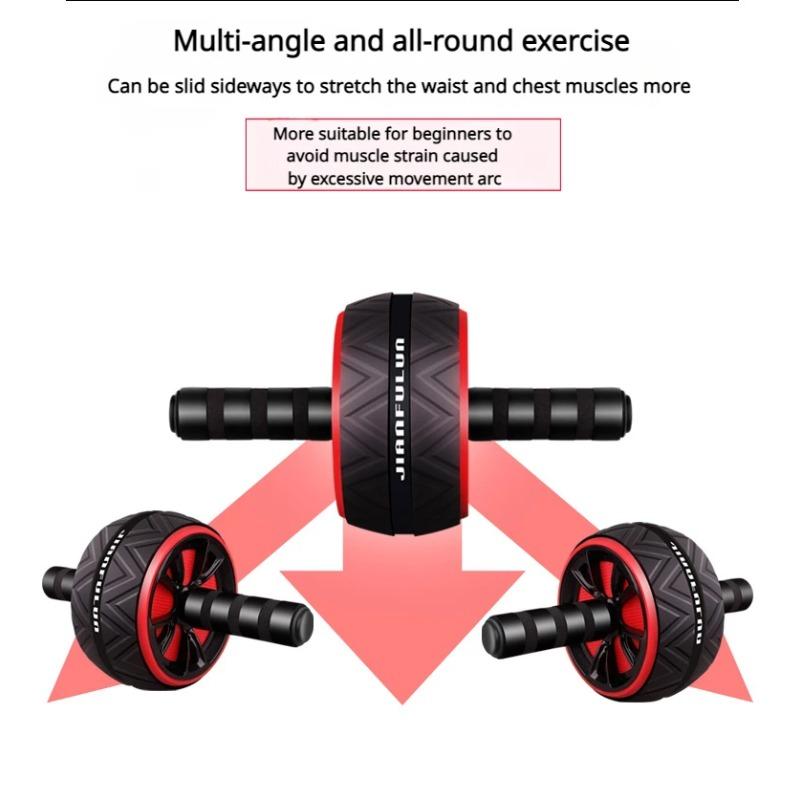 Abdominal Wheel Abdominal Muscle Wheel Abs Trainer Silent Abdominal Fitness Weight Loss Fitness Home Gym Pelvic Muscle Trainer