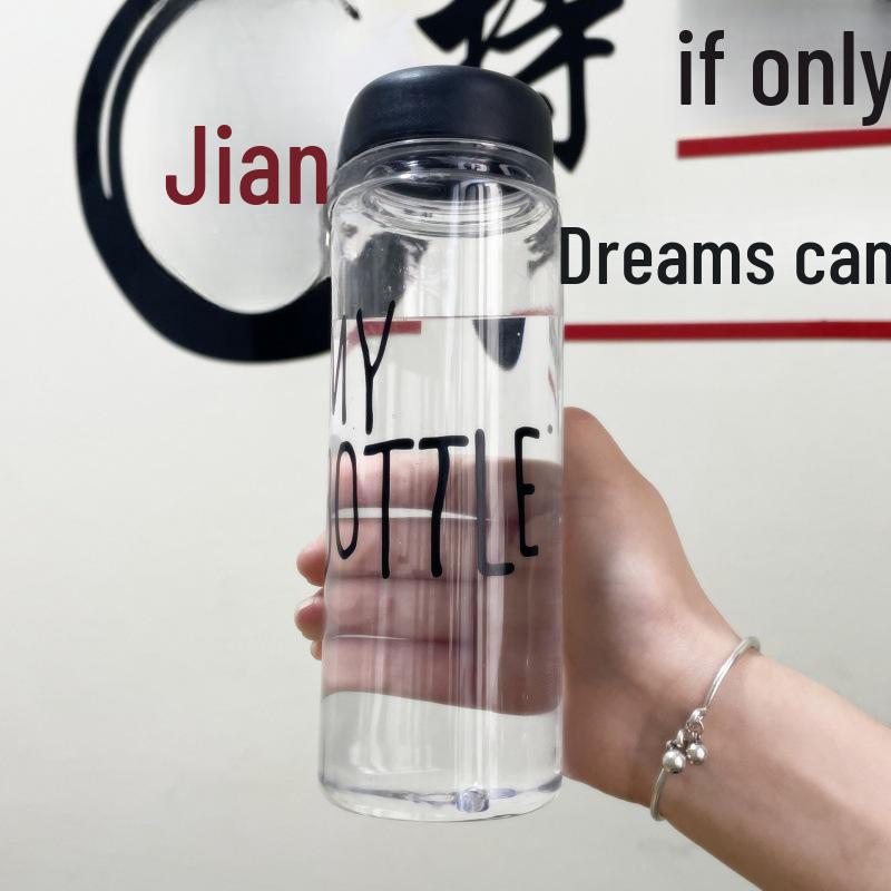 

Большая 1000 мл градиентная матовая спортивная бутылка для воды - портативная высококачественная фитнес-кружка Cup Only