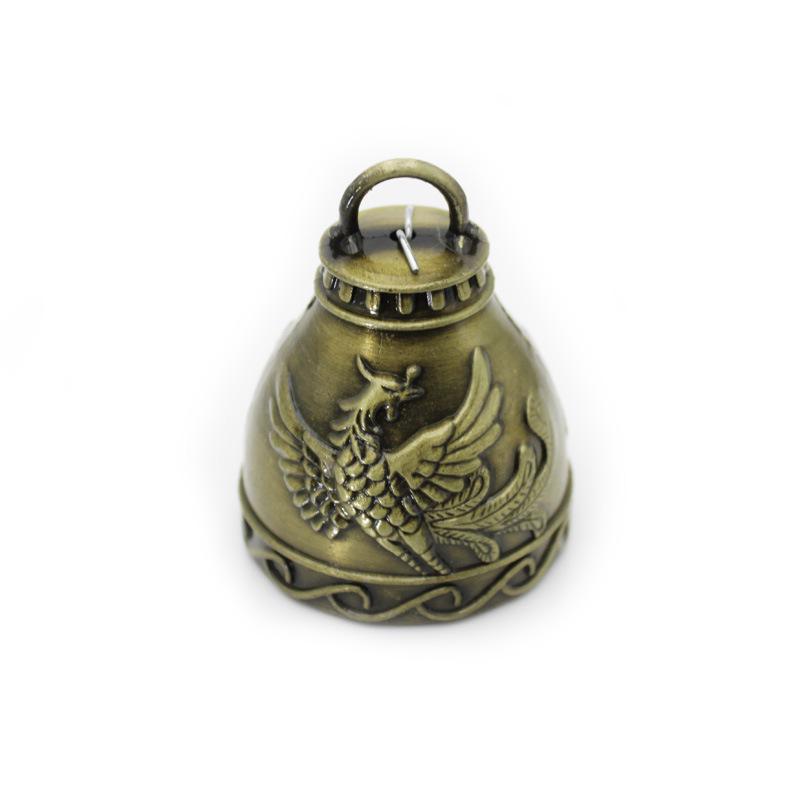 Antikes Drachen-Windspiel Glockenornament für Feng Shui