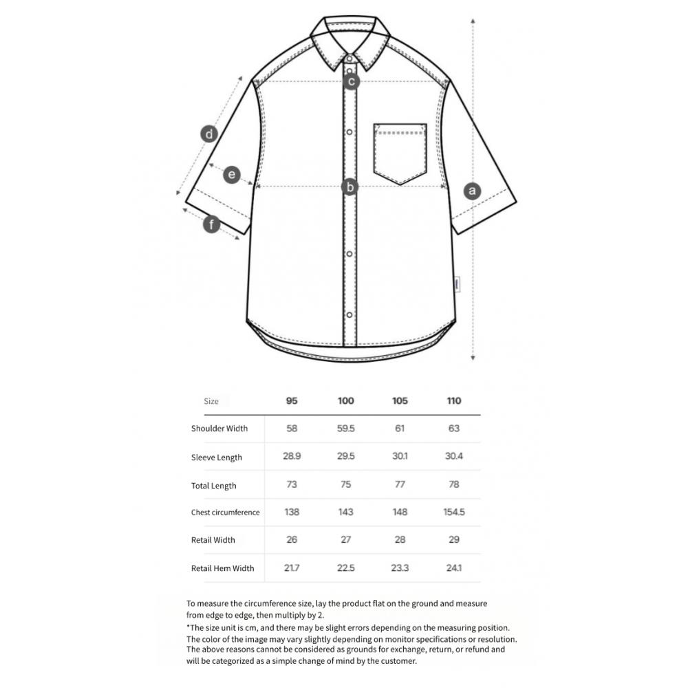 Customellow Mint Oversized Half Shirt Cwsam25311mix