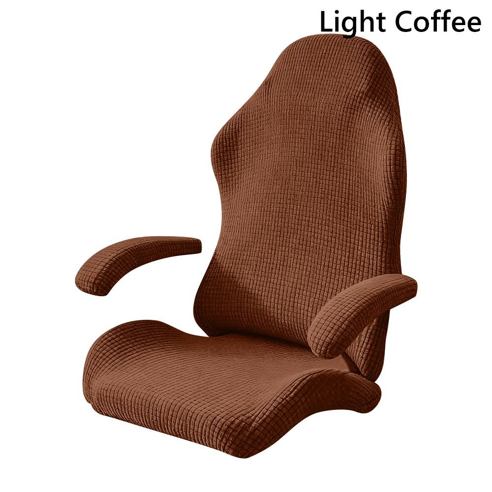 Breathable Slipcovers Stretchy Computer Chair Covers Simple Chair Cover Set  for Office Home