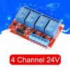 1/2/4/8 Channel Relay Switch Module Indicator Light 5V 12V 24V for Arduino