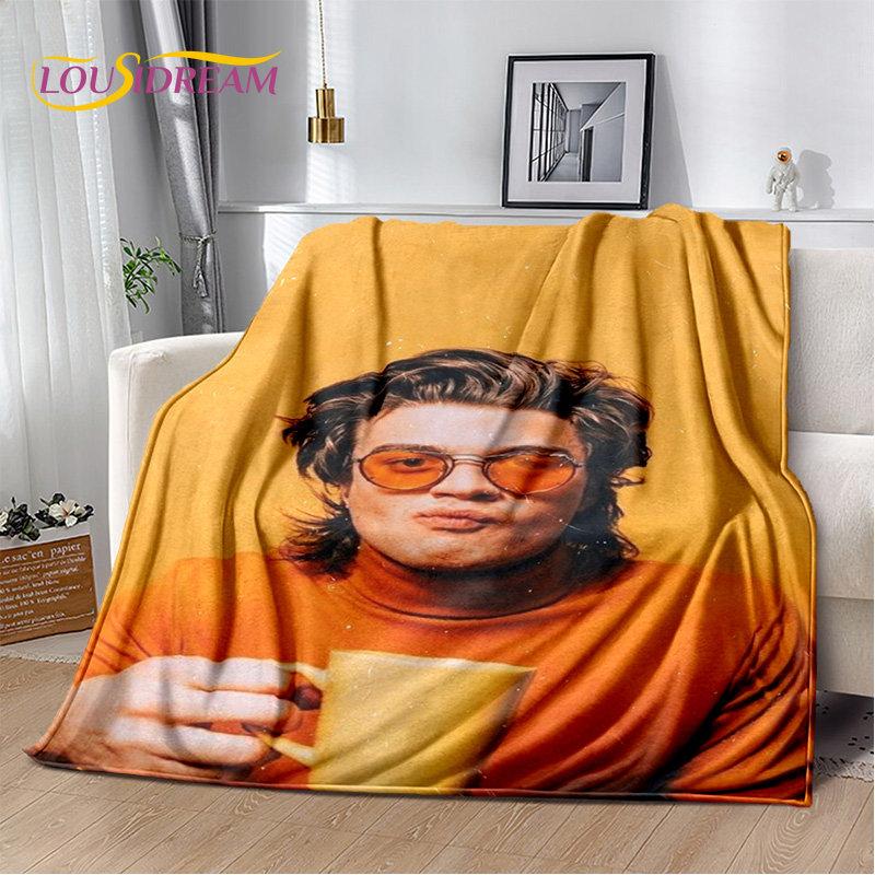 Joe Keery Steve Harrington Soft Plush Blanket,Flannel Blanket Throw Blanket for Living Room Bedroom Bed Sofa Picnic Cover Kids