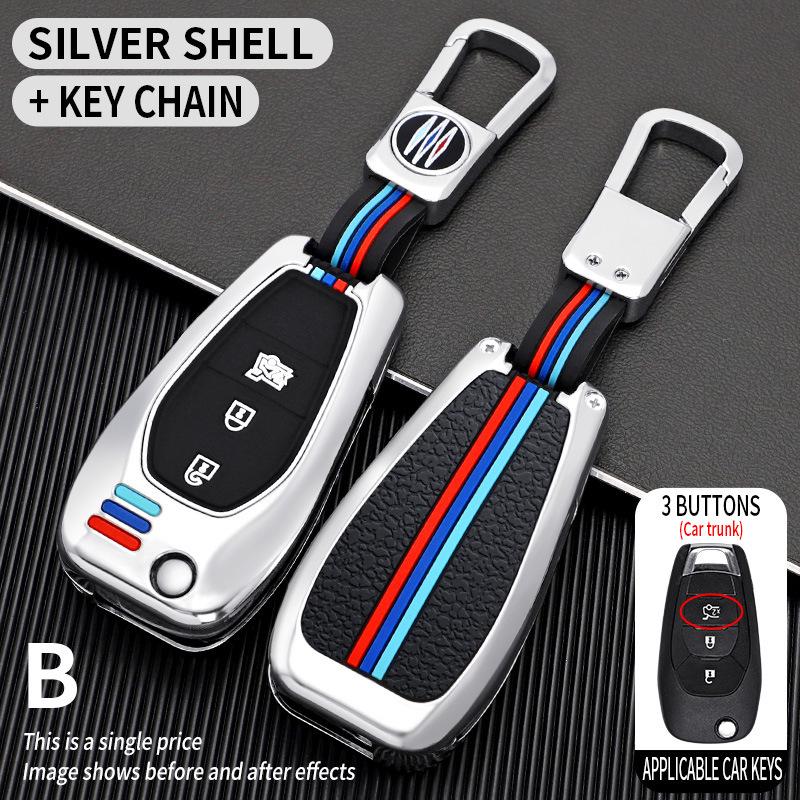 Premium Chevrolet Cruze Key Cover for Men & Women - Personalized High-Grade Shell & Buckle