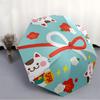 1pc Lucky Cats Automatic Open/close Umbrella, 8-Rib sturdy structure, Portable Travel Umbrella, Parties, Everyday Use, Outdoor Accessory, Ar