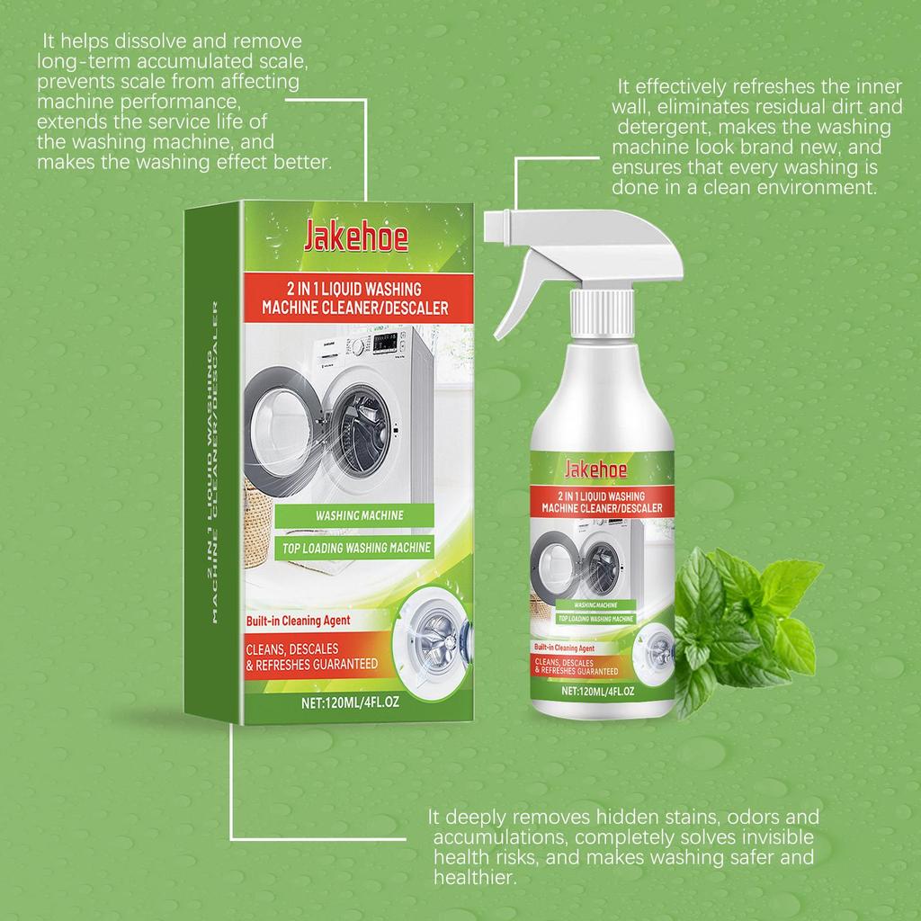 Washing Machine Cleaner: Deep cleans the inner drum with a powerful formula