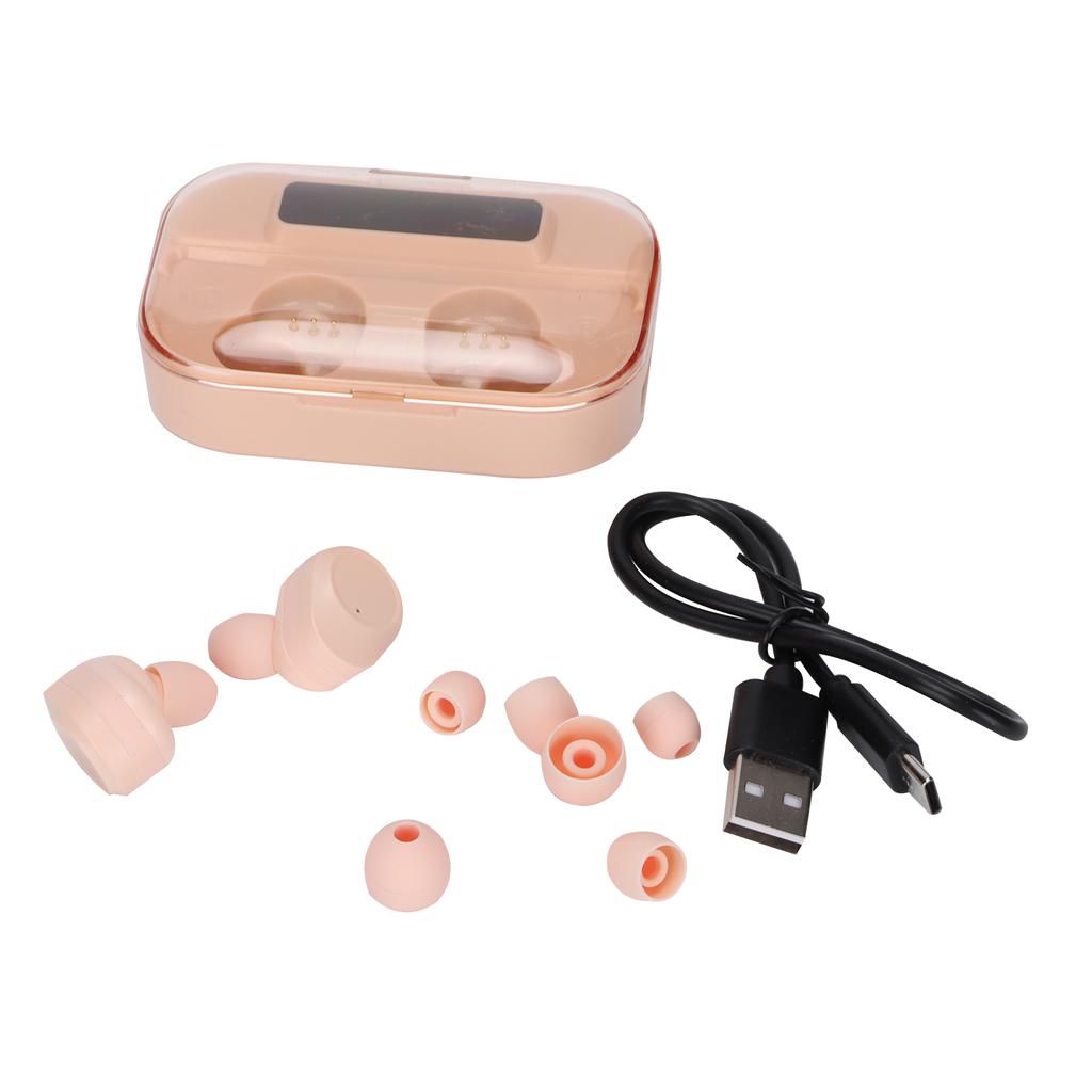 G05 Wireless Earbuds Bluetooth 5.0 Binaural Monaural Mode Earphones with Charging CasePink