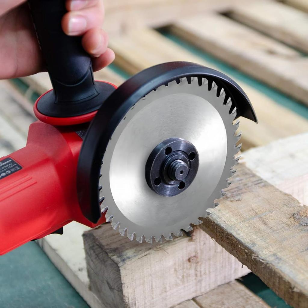 Angle Grinder Wood Blade,Carbide Teeth Circular Saw Blades for Hardwood/Plywood/PVC/Alloy Steel,Cutting Disc Carbide Finishing Saws for Woodworking