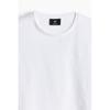 H M sliM FiT T sHirT wHiTe