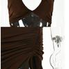 European Fashion Sleeveless High-Split Halter Neck Dress