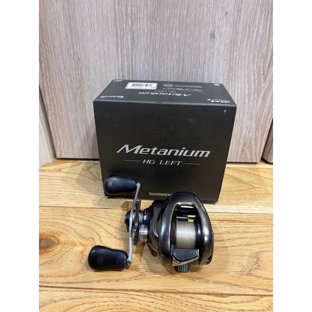 Used SHIMANO 20Metanium HG LEFT bait reel