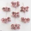 3/6Pcs Fake Pinecone Artificial Plants Christmas Tree Decoration Wreath Accessory Wedding Home Room Decor Gift Photography Prop