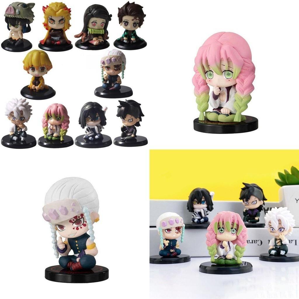 Exquisite Demon Slayer Figure Figurine Doll Collection Featuring Tanjirou Zenitsu Inosuke
