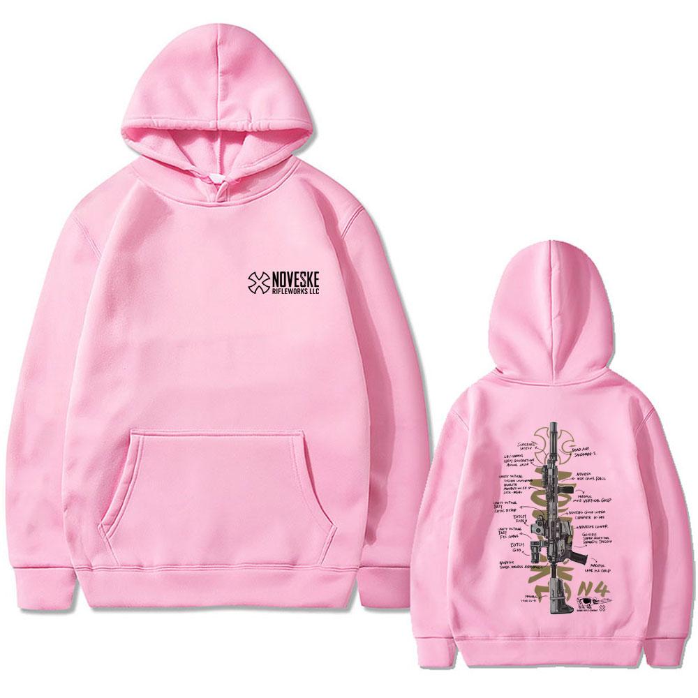 NOVESKE N4 Tactical Army Fan Club Outdoor Training Competition Hoodie Men Women Fashion Oversized Hoodies Man Vintage Pullover