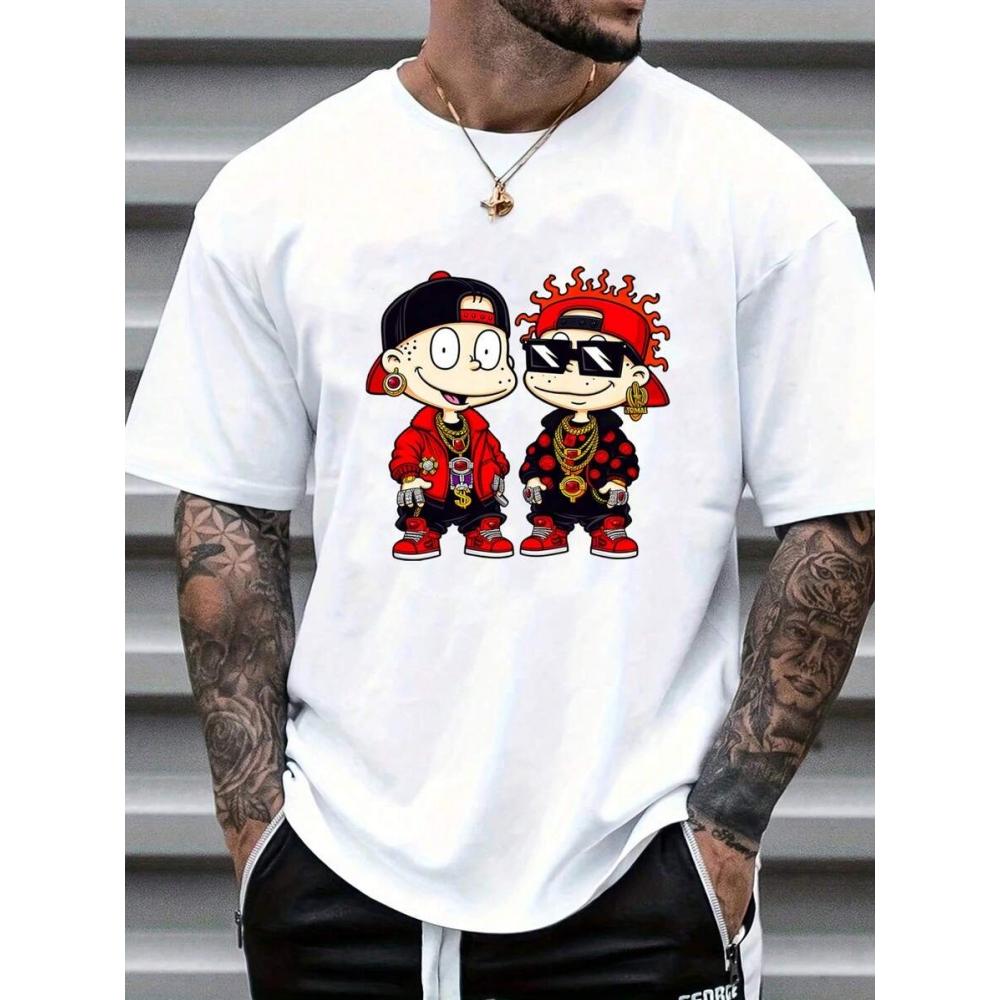 2025 3D Poker Printing Men's Fitness T-shirt Urban Fashion Men's Short-sleeved Top Summer Daily Casual Men's Short-sleeved Top