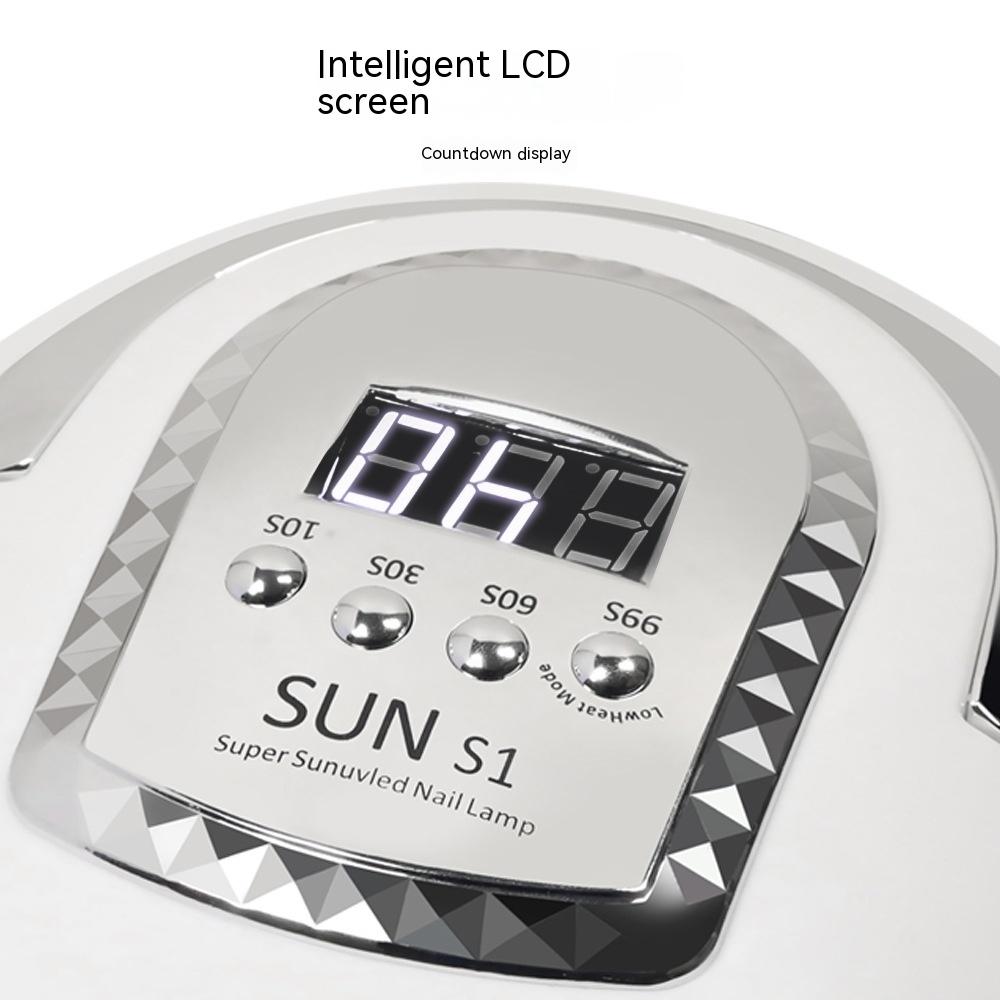 45/66 Lamp Beads 288W Large Space Nail Shaped Piece Phototherapy Machine Led Double Light Source Quick-Drying Manicure Machine