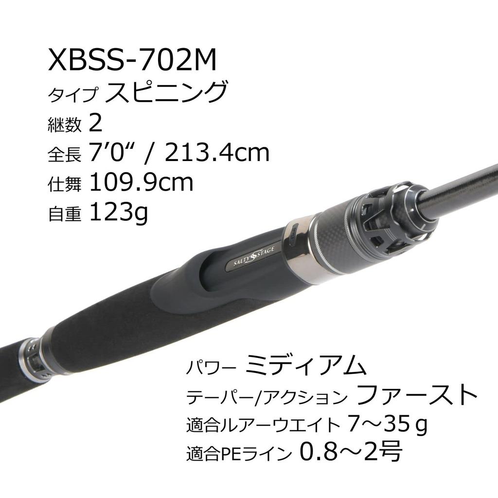 Abu Garcia Salty Stage Prototype Boat Seabass XBSS-702M