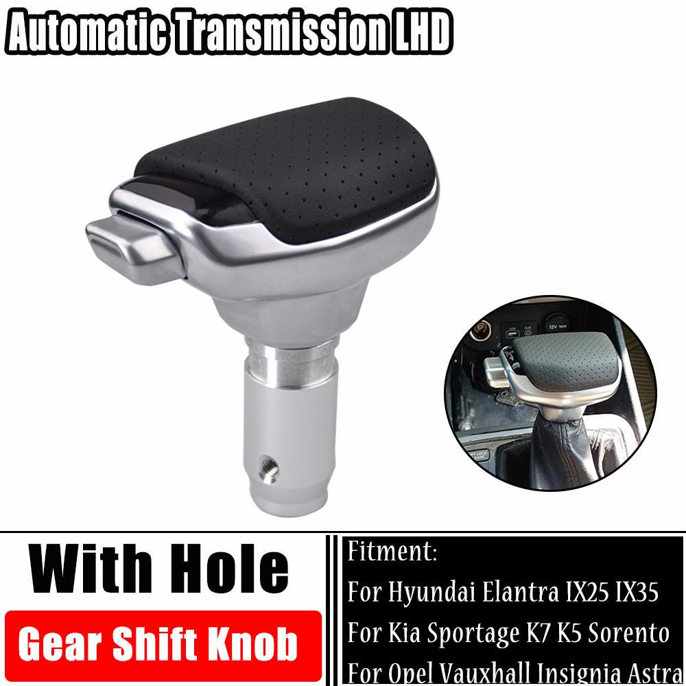 Automatic Gear Shift Knob Shifter Knob Lever Stick For KIA Sorento K5 K4 K3 K7 Soul 2 Optima Sportager III 3 Opel Vauxhall LHD