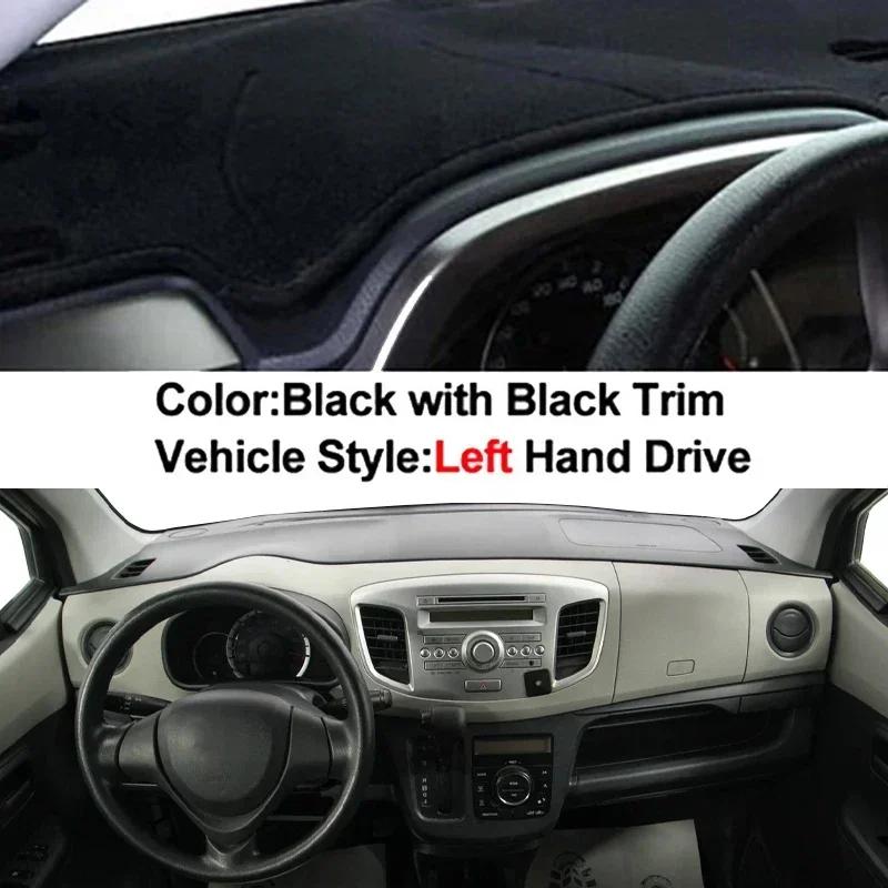 Car Dashboard Cover Non Slip Pad For Suzuki Wagon R V 2012 - 2017 Dash Mat Sun Shade Pad Anti-UV Cushion 2016 2015 2014 2013