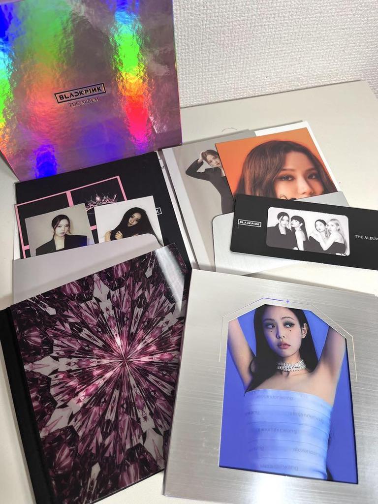 [USED] BLACKPINK THE ALBUM Pink CD Official