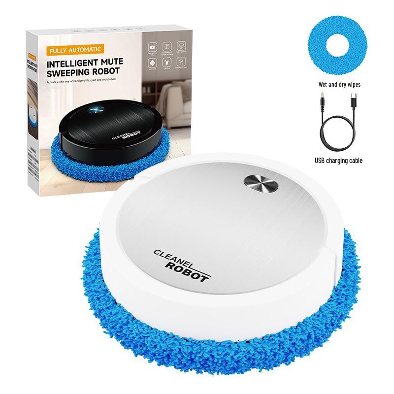Smart Dual-Use Mopping Robot: Silent, Automatic, Dry & Wet Cleaning, Ideal Gift