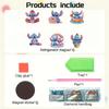 6pcs Diamond Painting Magnets for Refrigerator Diamond Art Fridge Magnets for Adults Diamond Art Refrigerator Magnets Kits